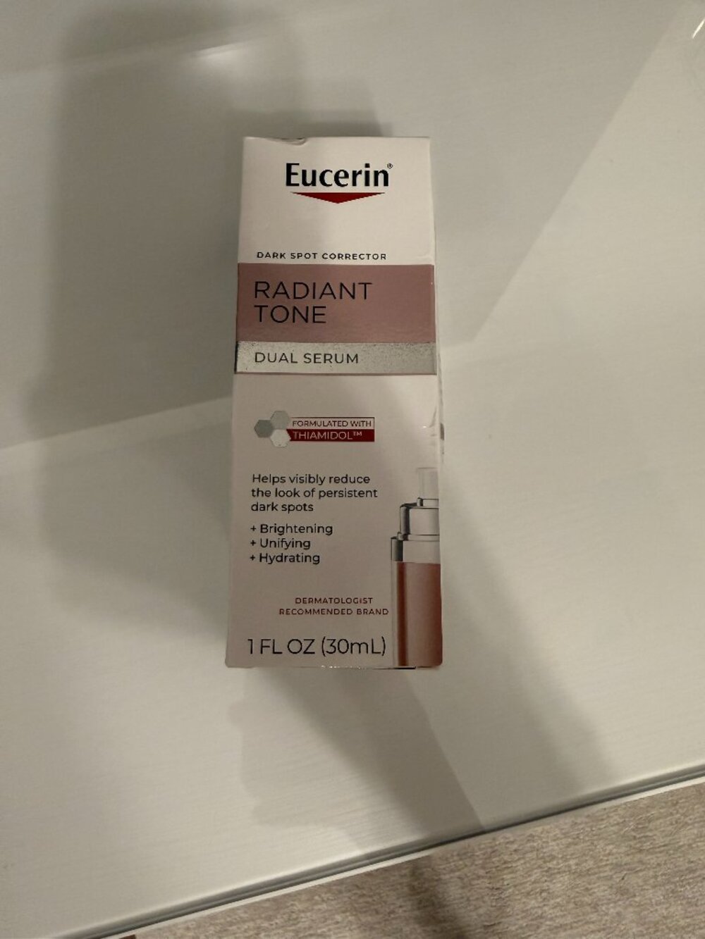 Eucerin Radiant Tone Dual Serum with Thiamidol - 1 oz